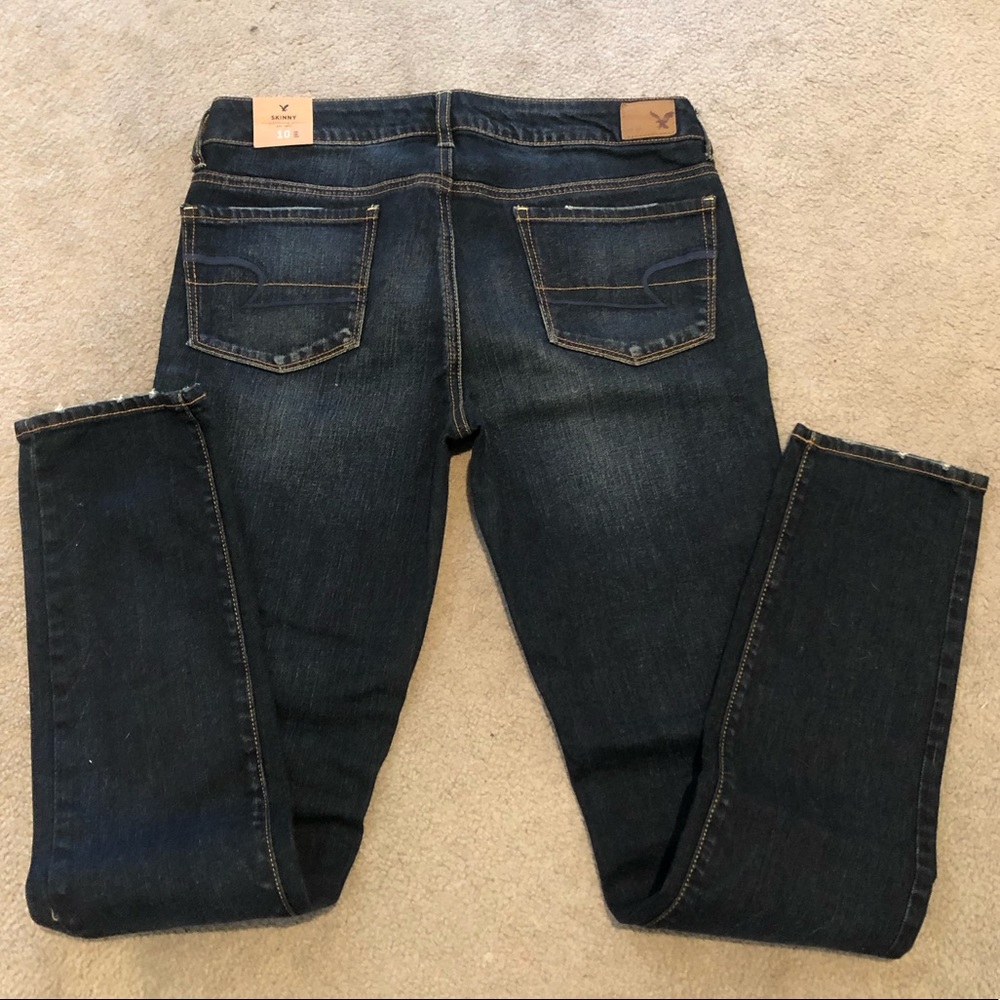 American Eagle Skinny Jeans Size 10 Long NWT